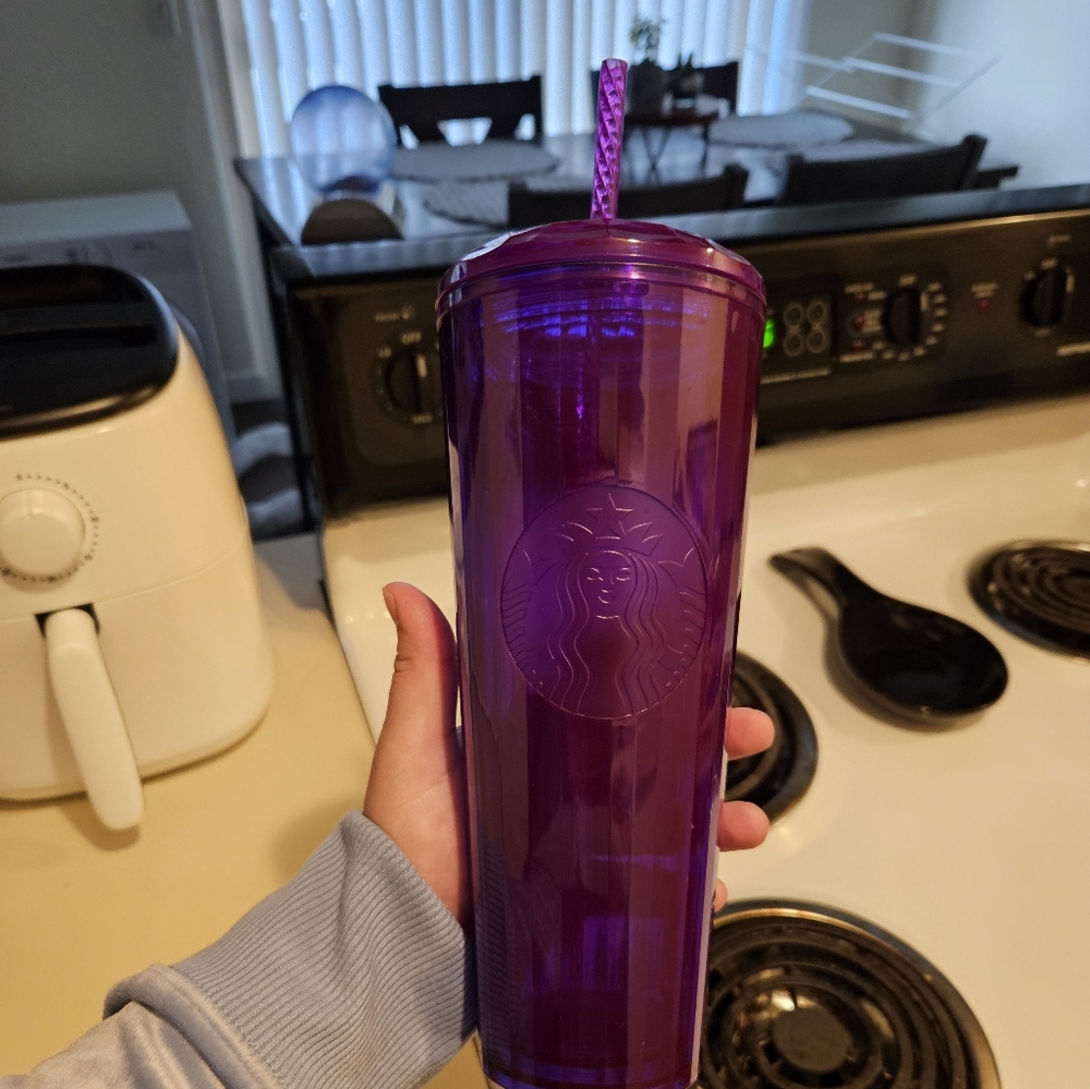 Starbucks tumbler Violet